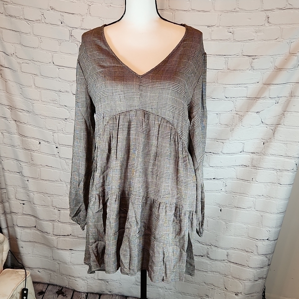 Peach Love California women's midi boho dress